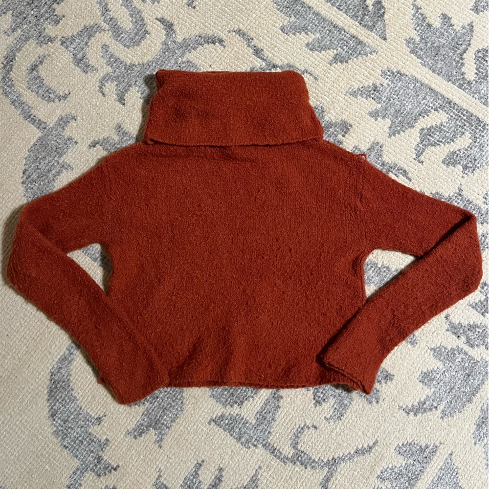 Free People Sweater - Size XS in orange